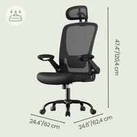 Ergo Plus Ergonomic Mesh Office Chair - T2 Limited Edition (Black)
