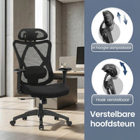 Ergo Plus Ergonomic Mesh Office Chair Max – Black
