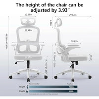 Ergo Plus M102 Mesh Chair detail