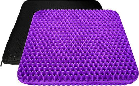 Ergo Plus Gel Seat Cushion - Purple