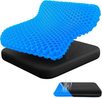 Gel honeycomb seat cushion